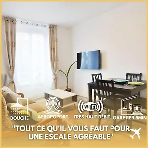 F2 Proche Gare - 5min Rer Orly 15min Appartement